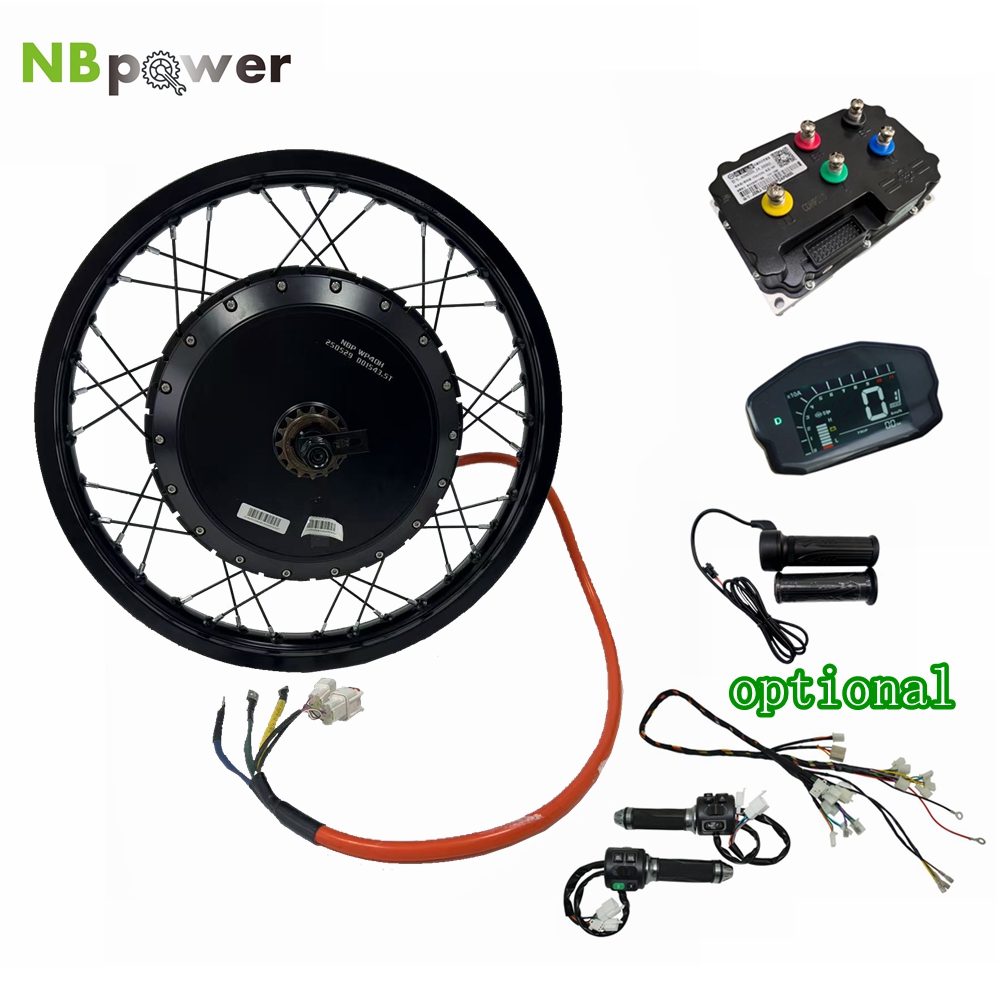 طقم دراجة كهربائية NBpower/QS2 - مراجعة 72V 5000W Hub Motor Kit وسعره